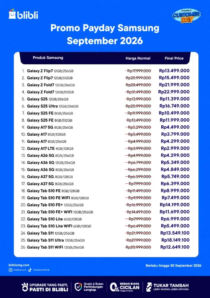 PROMO SAMSUNG TERMURAH