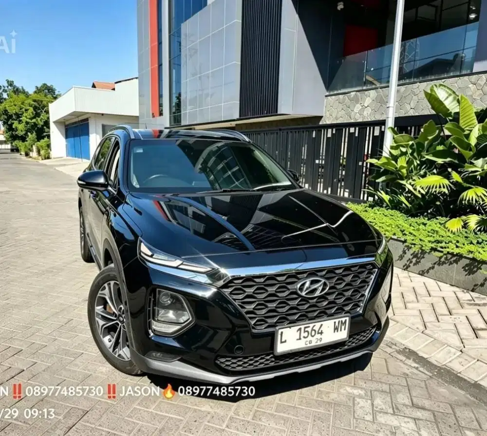 SANTAFE CRDi 2.2 MATIC DIESEL 2019, 7 SEATER SUNROOF PAMORAMIC