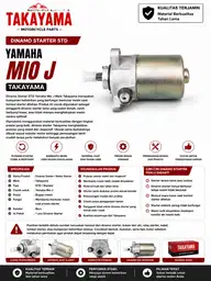Dinamo Starter Yamaha Mio J Merk Takayama