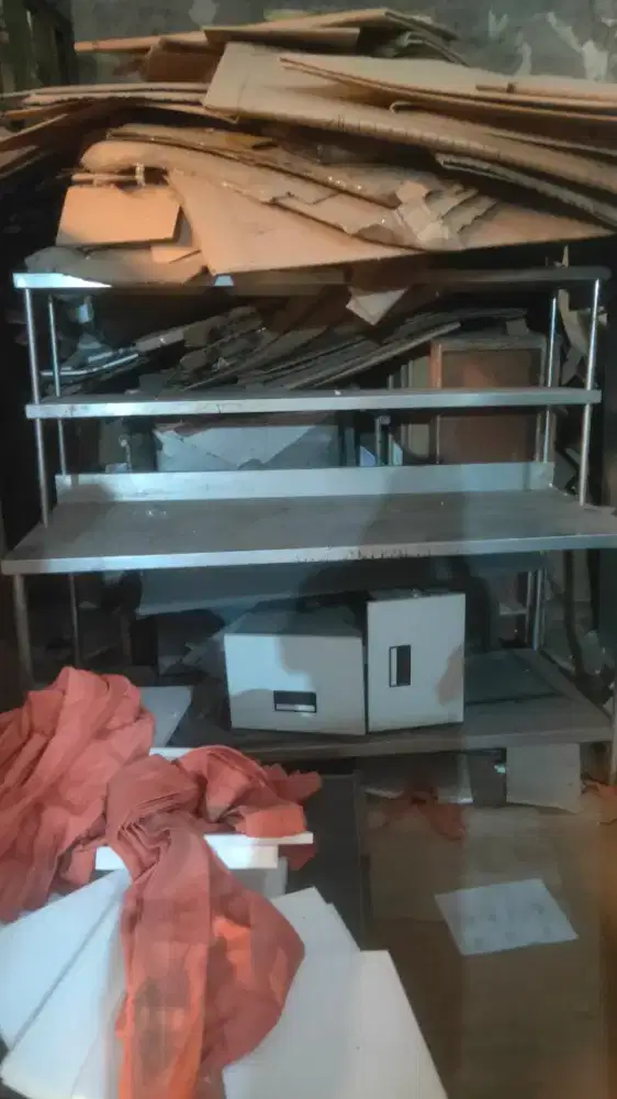 Meja stainless ex resto