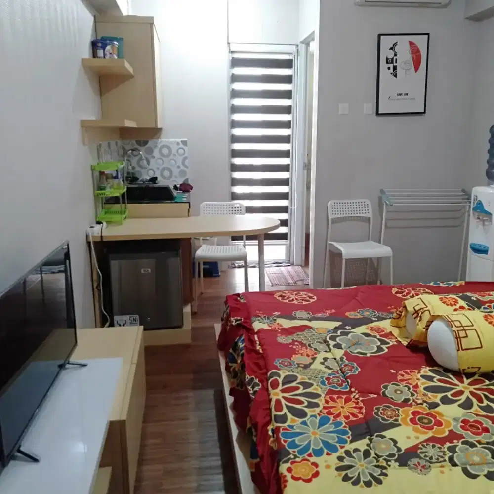 Disewakan Studio FF Lantai rendah Apartemen Bassura City