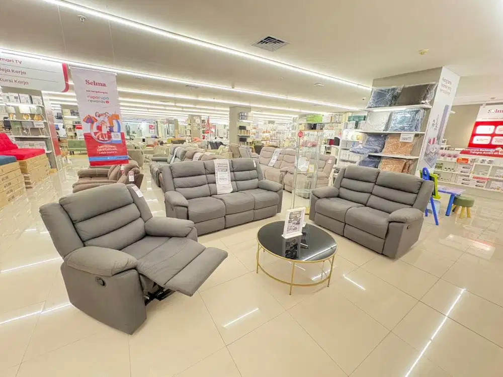 Sofa set Lexus Recliner Grey