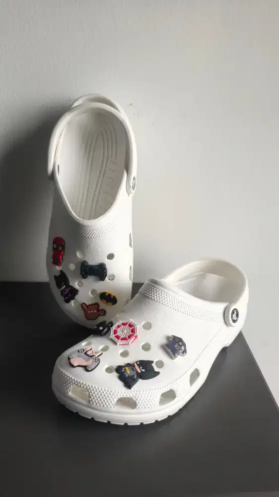 CROCS CLASSIC WHITE MULUS 1000% ORIGINAL