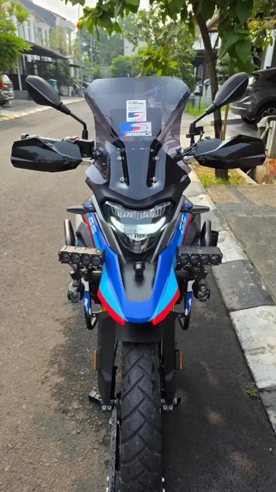 BMW G310 GS Red Rally Full Modif