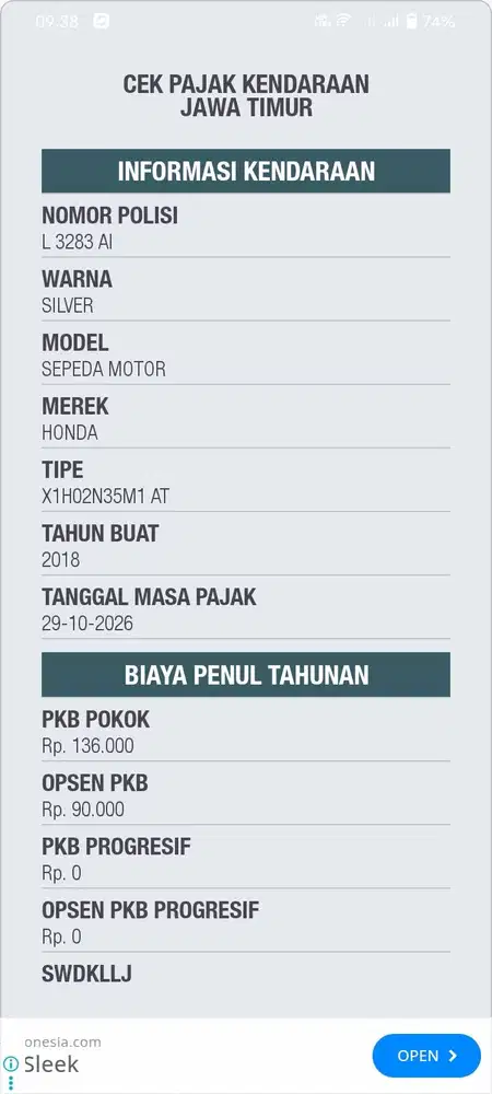 Honda Vario 150 2018
