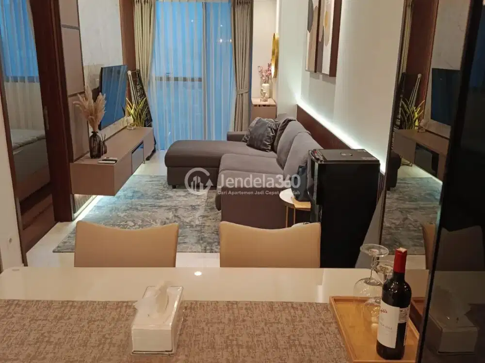 Disewakan Apartemen Branz Mega Kuningan tipe 2BR Full Furnished | BMKC006