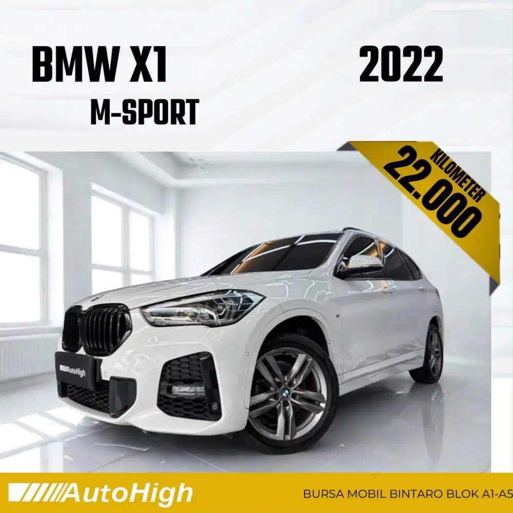 DP10% [Km22.000] X1 M-Sport 2022 White Reg 2023 #AUTOHIGH