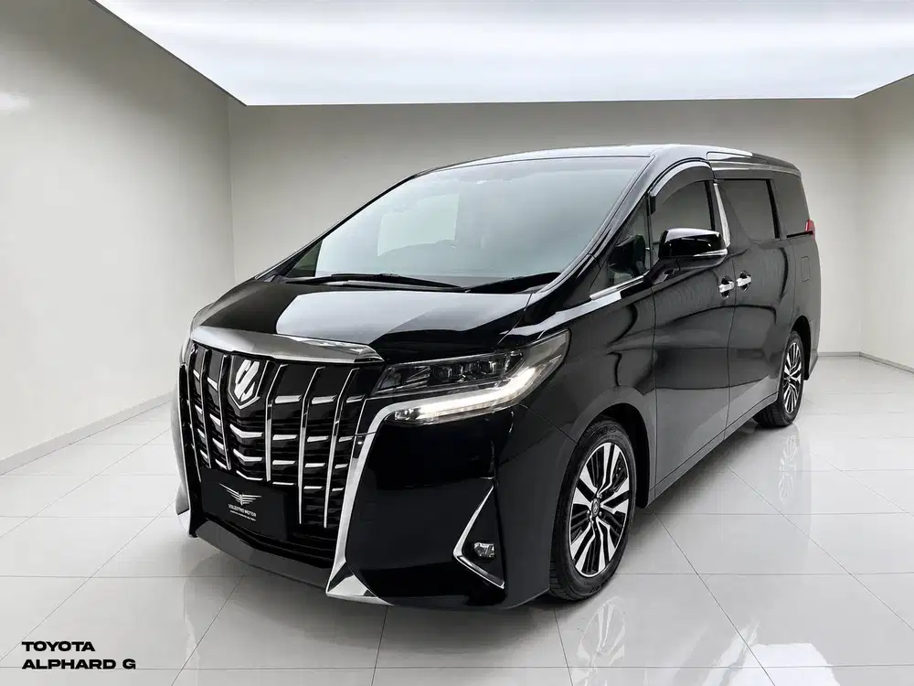 TOYOTA ALPHARD G 2019 BLACK ON BEIGE