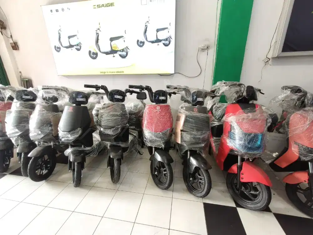 Sepeda listrik di credit