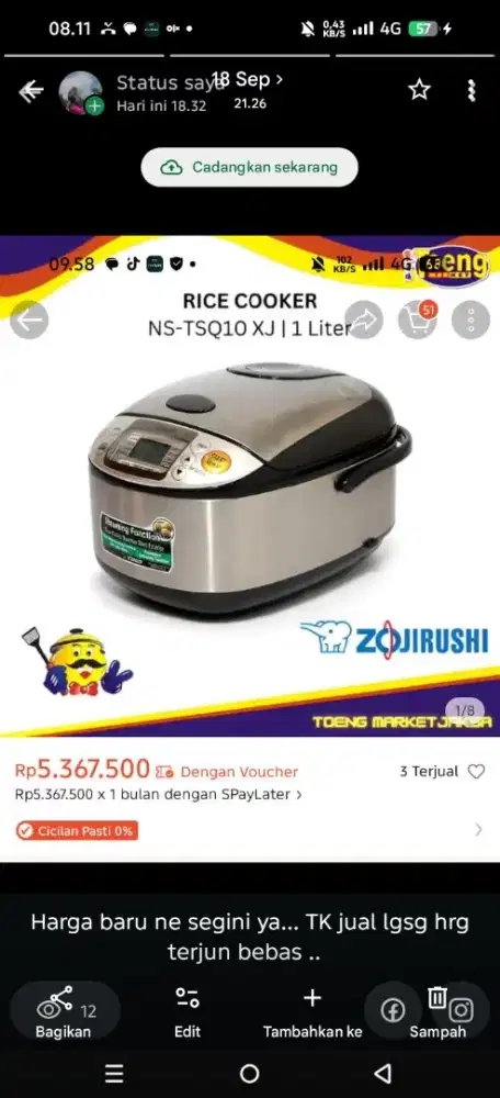 Magic com zojirushi