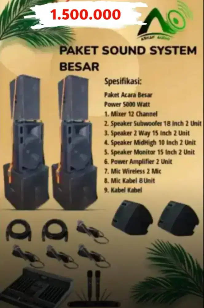 Jasa Sewa Sound System