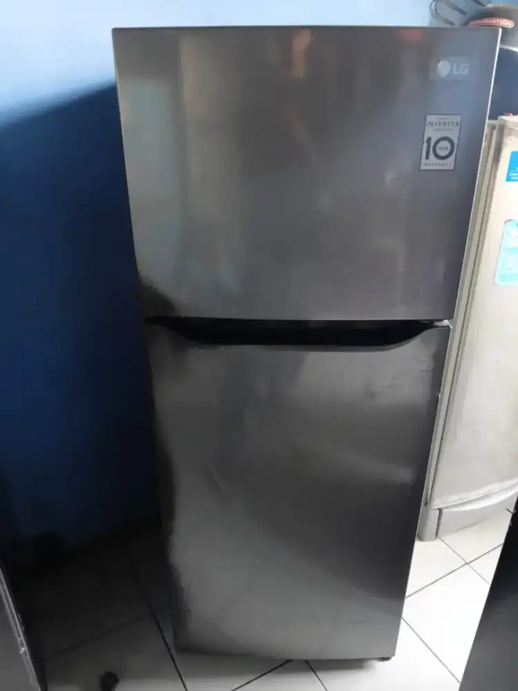 Kulkas LG INVERTER 2PINTU HEMAT LISTRIK MESIN ORI UK 200LTR COD