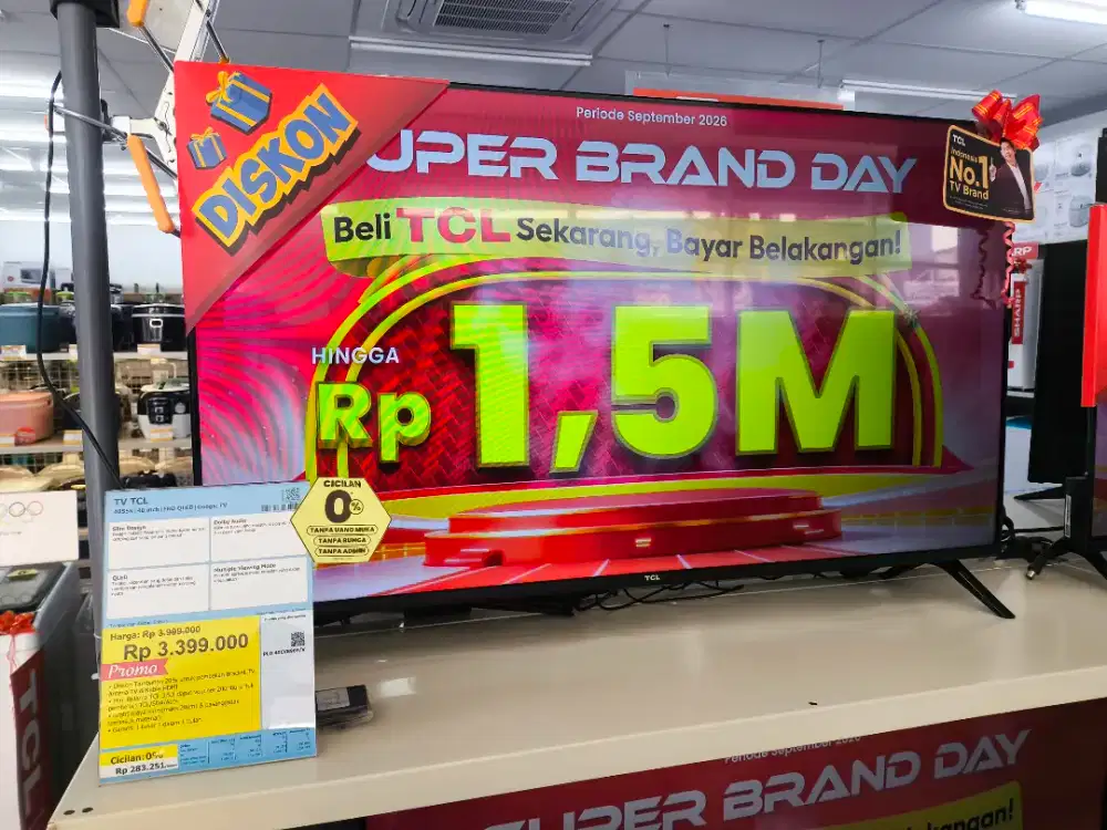TV QLED TCL 40 INCH 40S5K GOOGLE TV