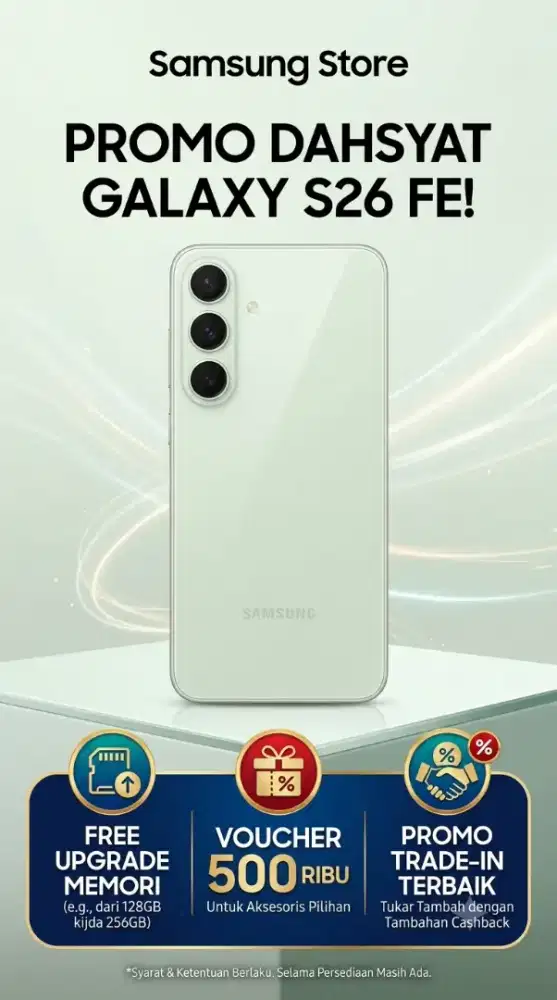 Samsung S26 FE 11jutaan aja
