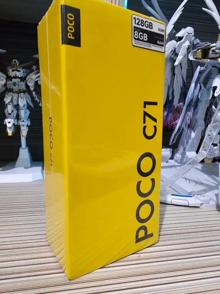 [Black] Poco C71 4/128gb segel garansi resmi