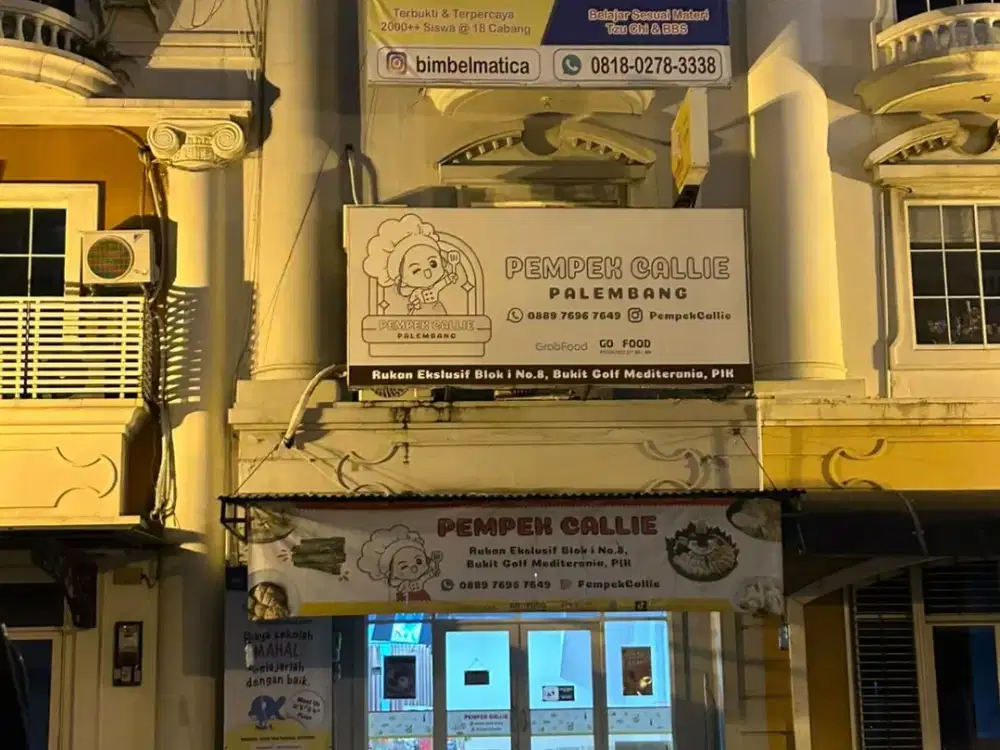 DISEWAKAN MURAH RUKO EKSKLUSIF BGM PIK - 4 LANTAI, RUKO SIAP USAHA
