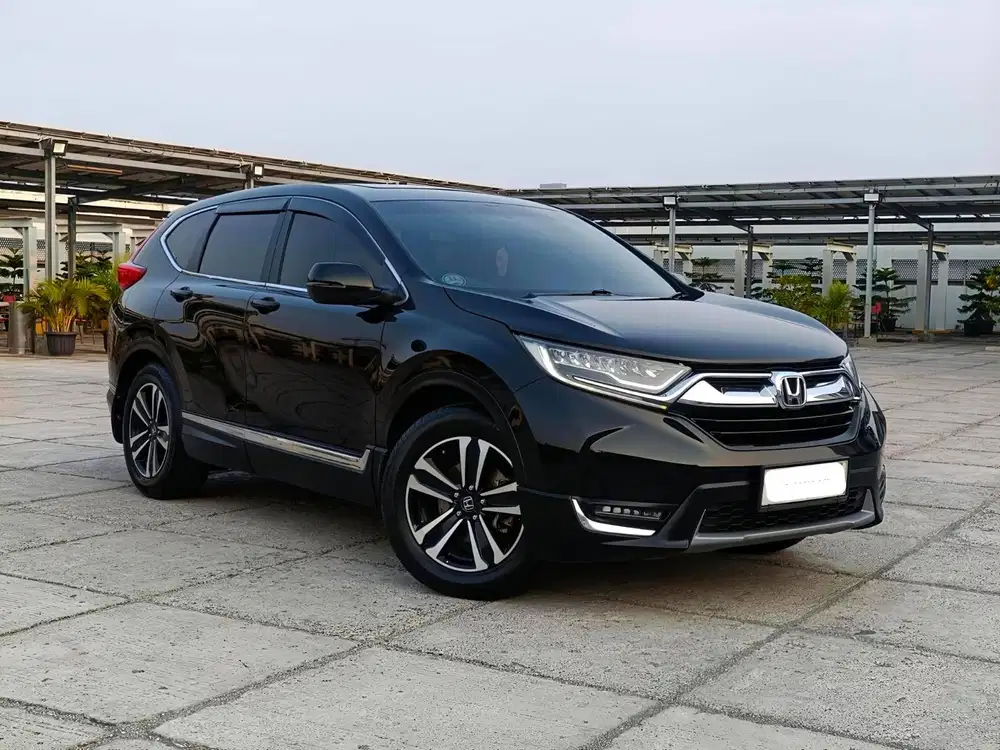 (TDP 30JT)LOW KM 110 RB ! CRV 1.5 TURBO PRESTIGE AT 2017 HITAM !RECORD