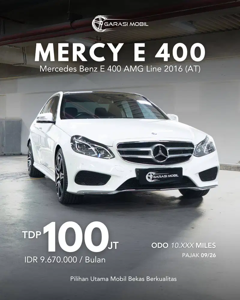 Mercedes Benz E 400 AMG Line 2016 (AT)