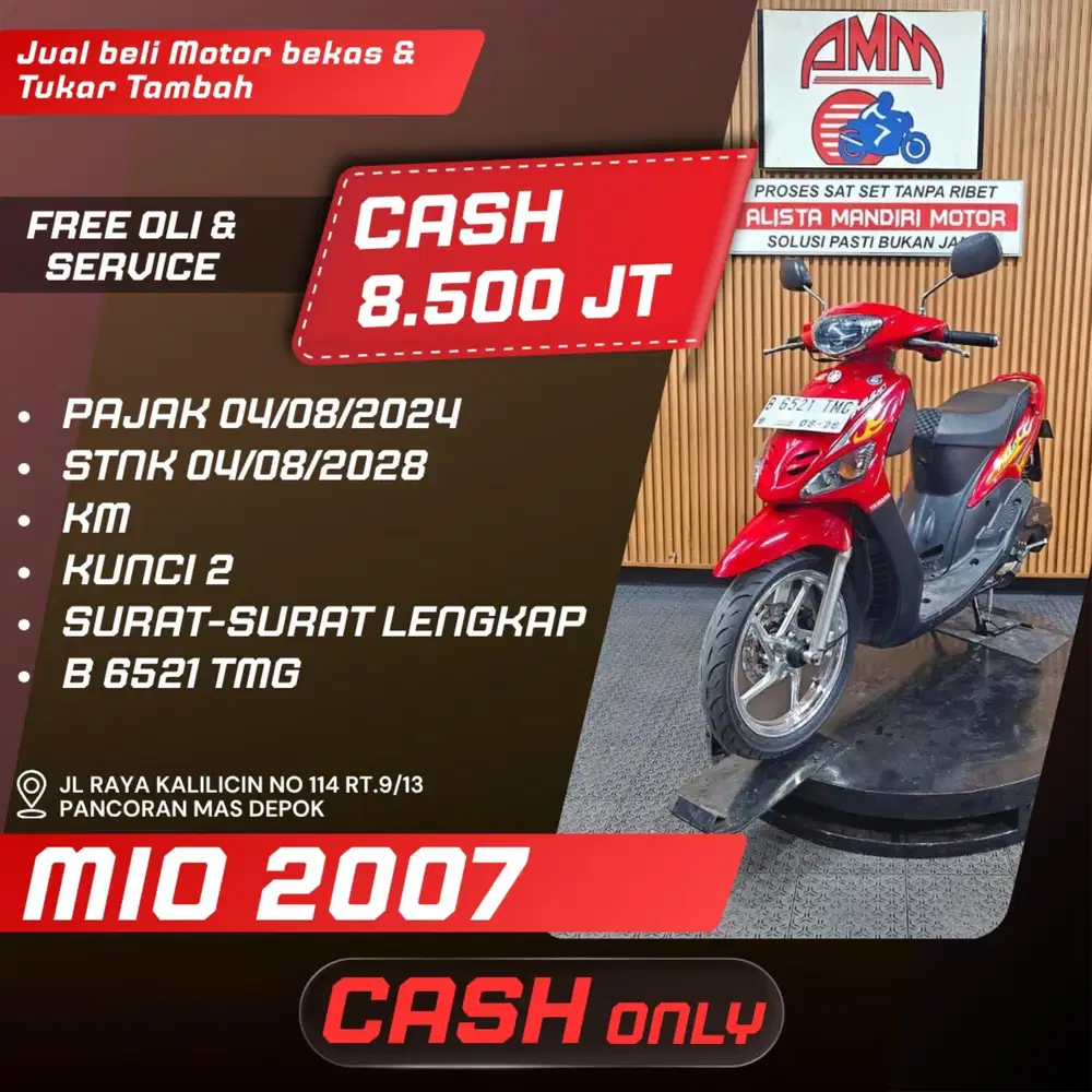 MIO 2007 CASH ONLY ALISTA
