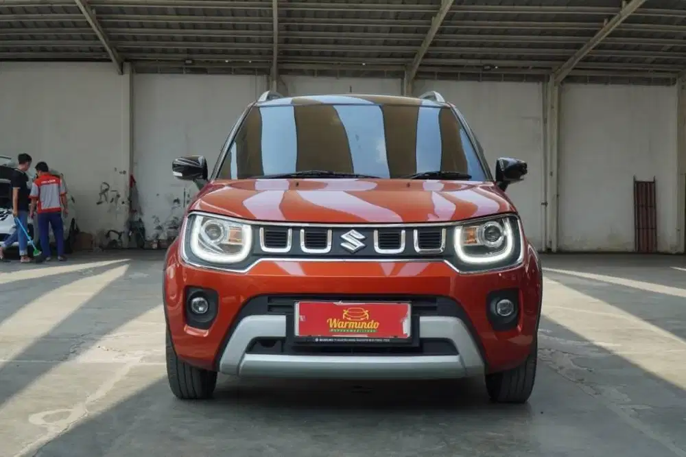 Suzuki Ignis 1.2 GX AGS Matic 2023 Merah orange AT DP minim 28 juta