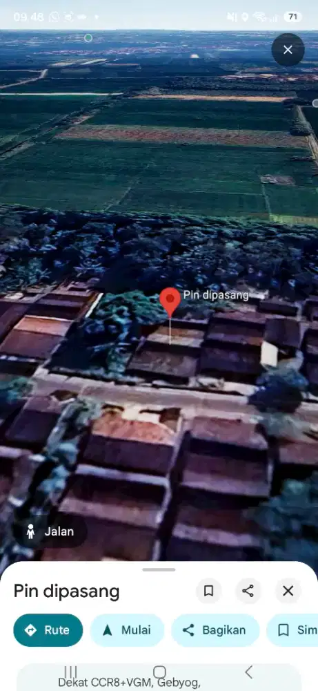 DIJUAL TANAH PEKARANGAN SHM 658 m² – GEBYOG, KARANGREJO, MAGETAN