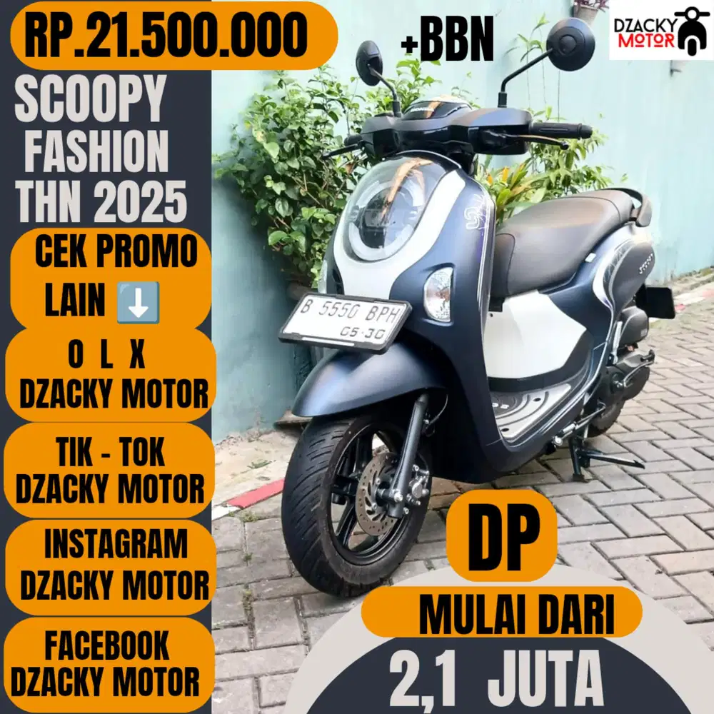 SCOOPY FASHION 2025 SECOND LIKE' NEW