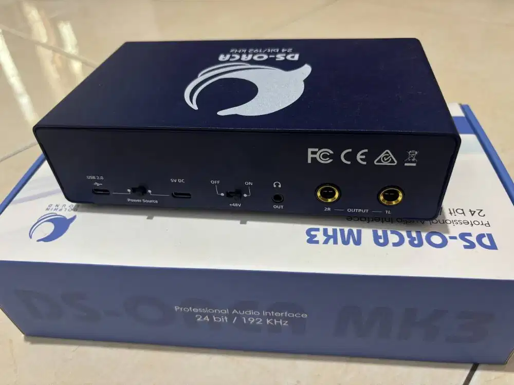 Audio Interface Dolphin DS ORCA MK3 (24bit/192kHz) - Like New
