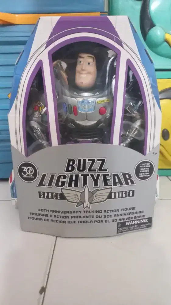 Buzz Lightyear Toy Story 30th Anniversary Talking Action Figure