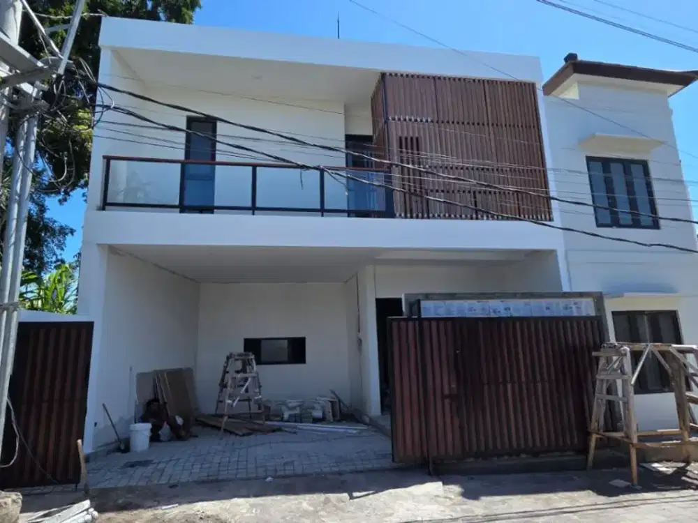 Dijual rumah baru dengan konsep minimalis siap huni di Kesiman, Denpasar Timur.
