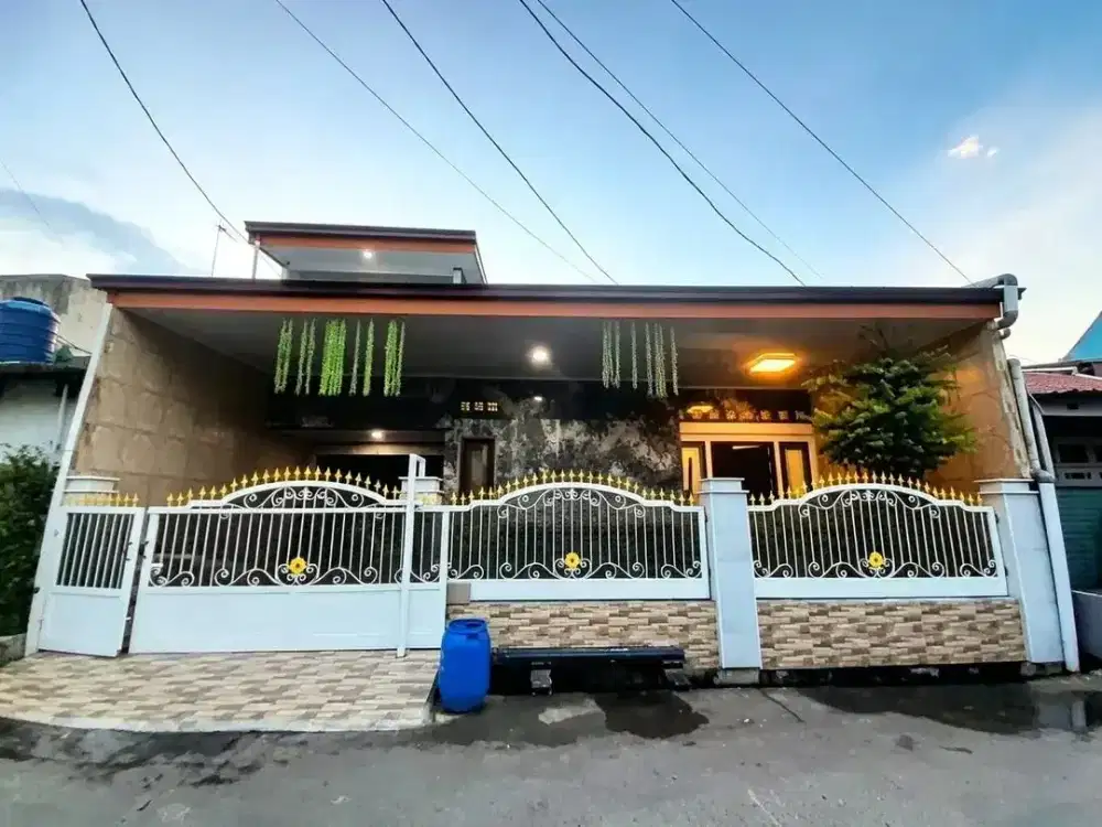 RUMAH MEWAH & LUAS SIAP HUNI 2 MOBIL DI PONDOK CIPTA BINTARA