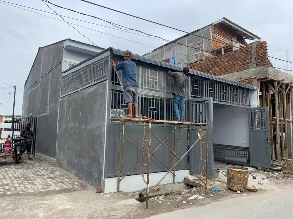 Kerangkeng , kanopi , pintu dll