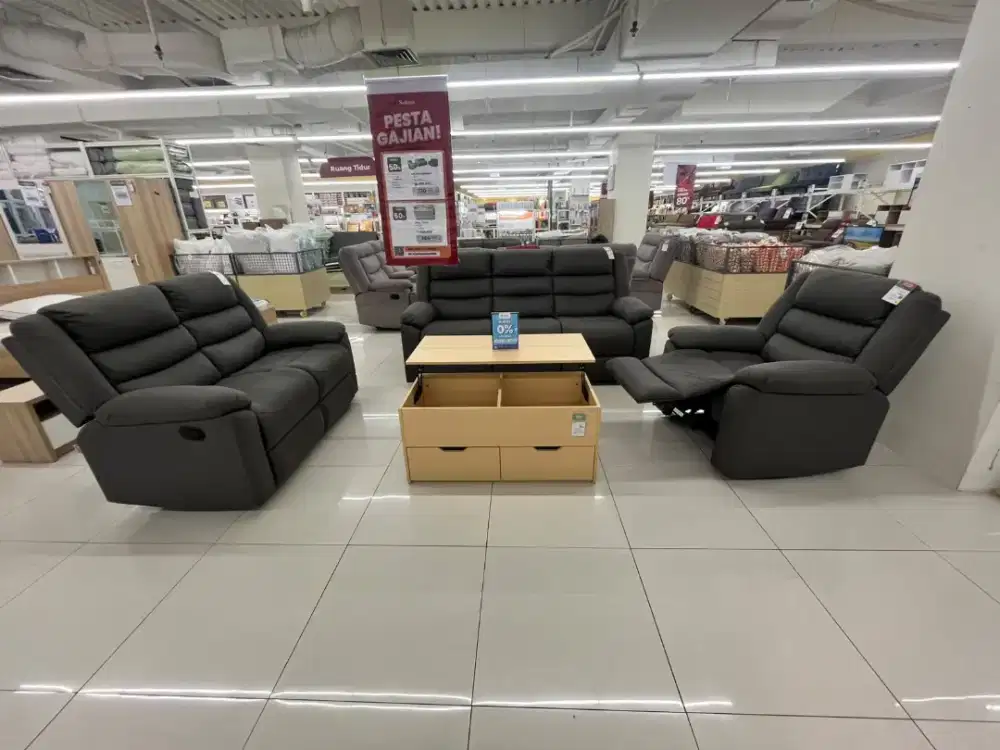 CEPAT HABIS! PROMO BESAR SOFA / SOFA RUANG TAMU / RECLINER SET