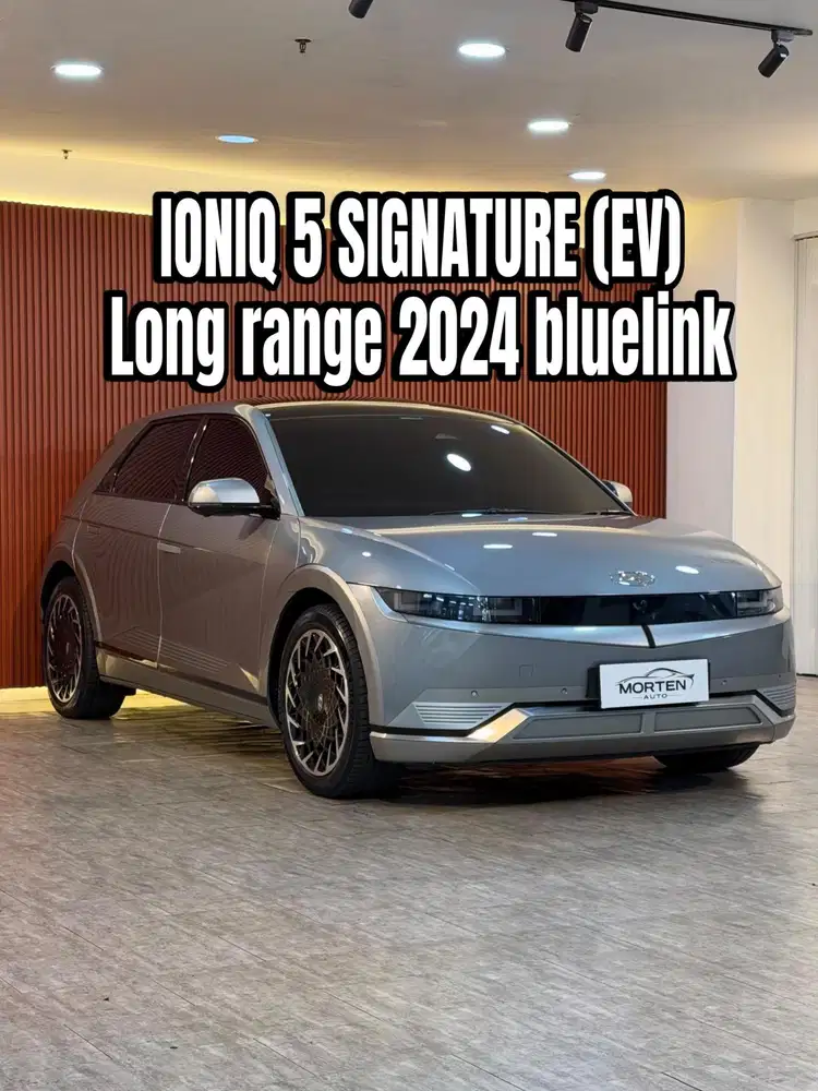 [km 15rb] Hyundai Ioniq 5 Signature  Long Range BlueLink 2024 nik 2023