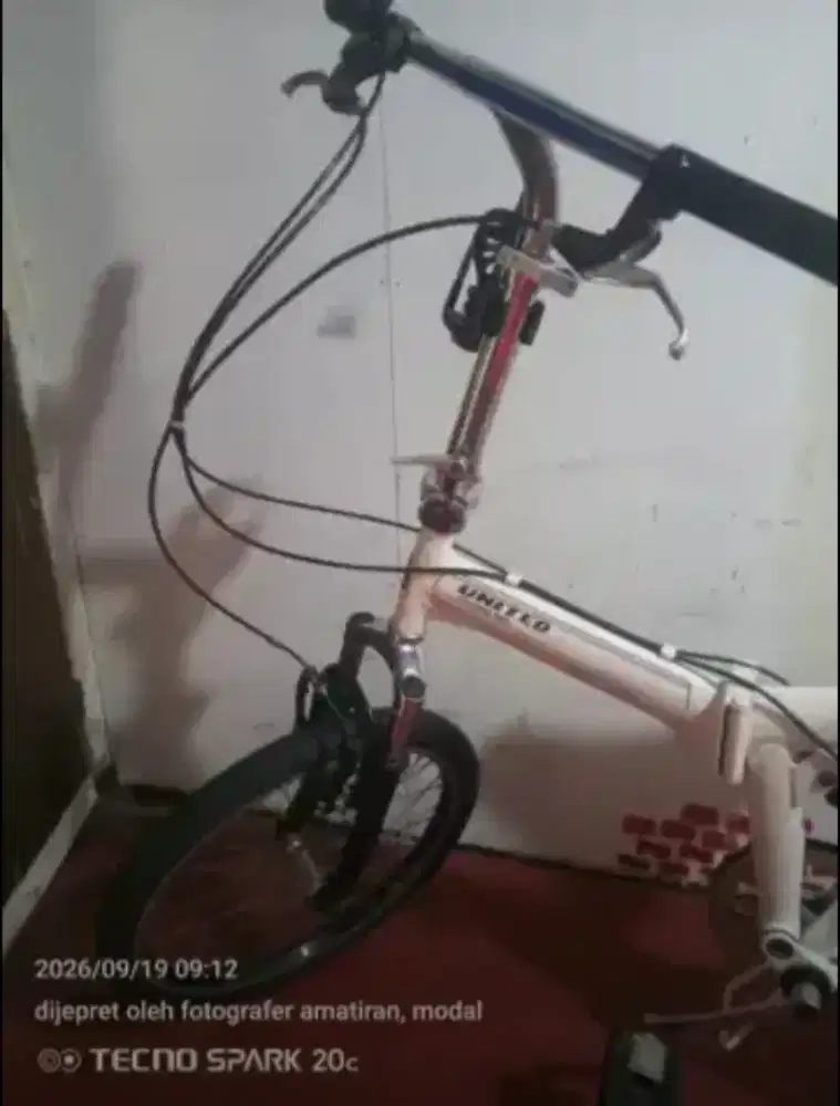 Sepeda Lipat Seli Restorasi 20 Merk UNITED Fullsuspension