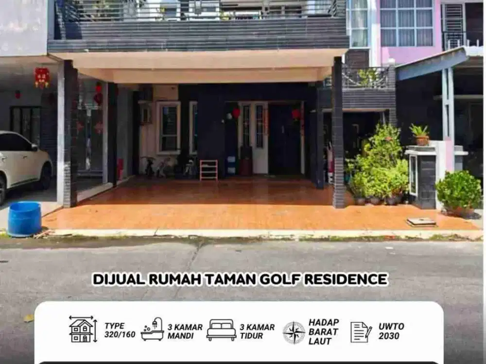 Dijual Rumah Taman Golf Residence