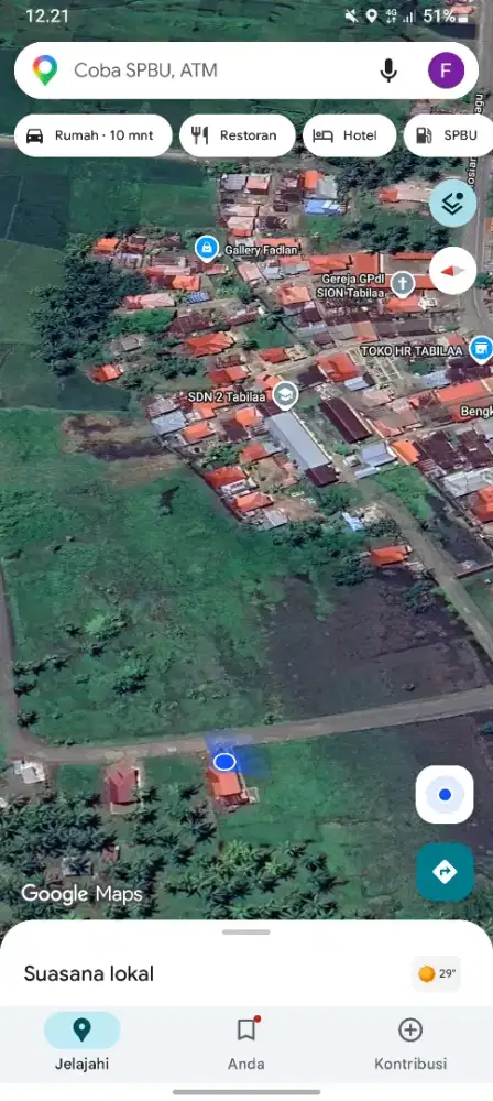 Jual Tanah Dekat perkantoran Panango