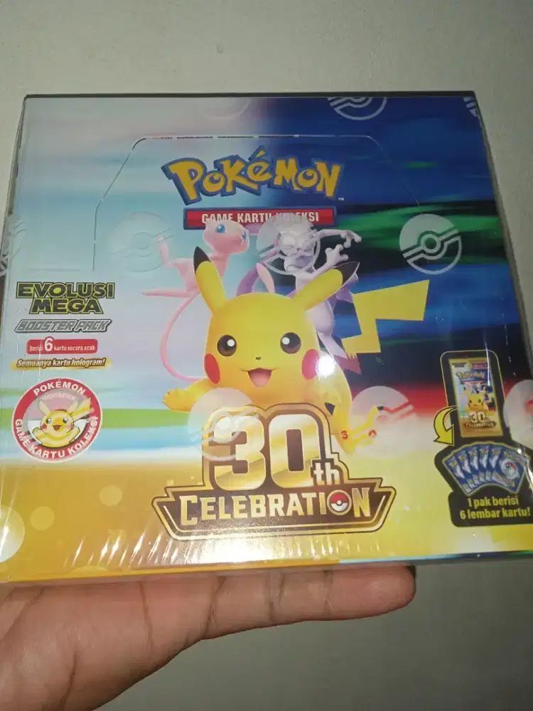 TCG Kartu Pokemon 30thn.