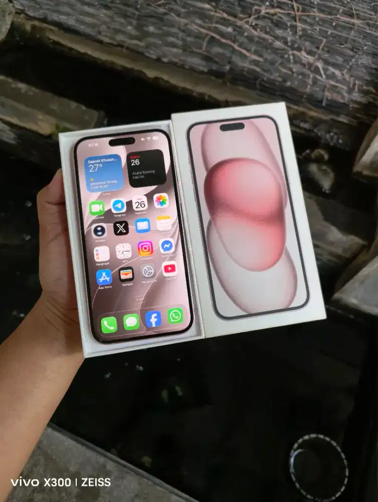 Iphone 15 plus 128gb ibox fullset