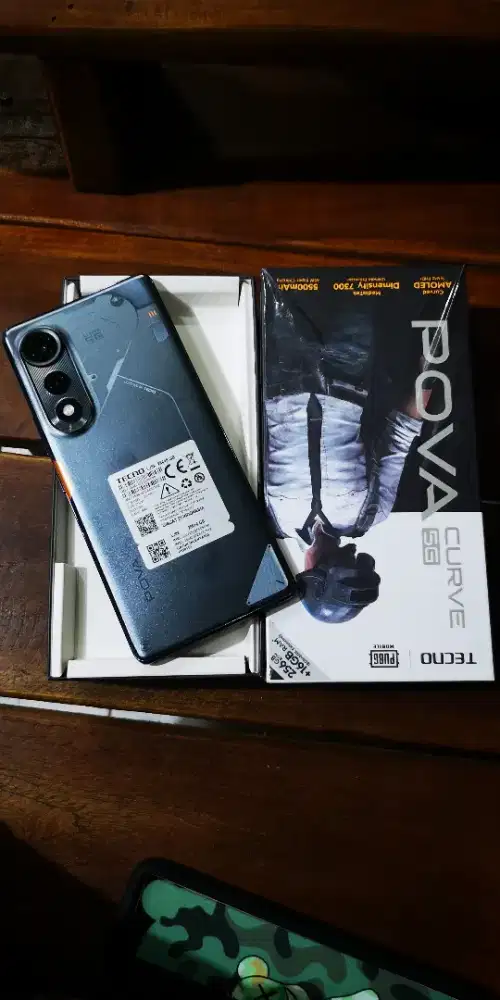 Tecno pova curve 5G 8/256gb garansi panjang