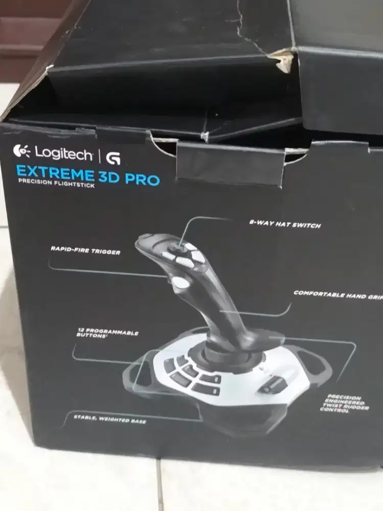 Logitech Extreme 3D Pro, Precision Flightstick, Joystick