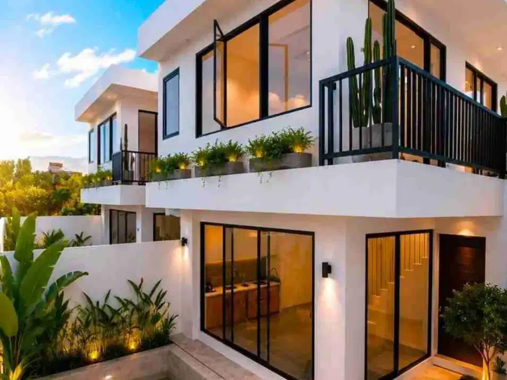 villa leasehold 30 tahun jalan kedampang kerobokan bali