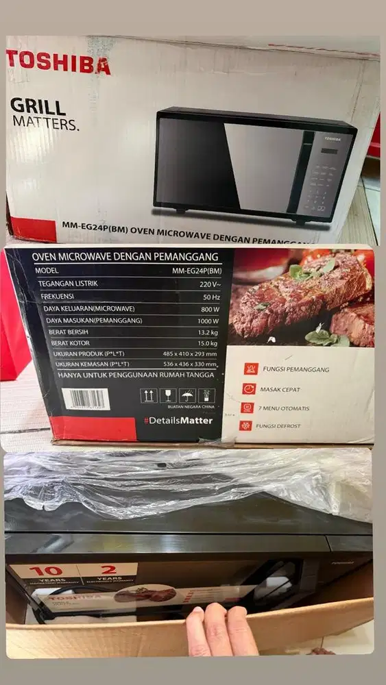 Microwave Toshiba Serbaguna