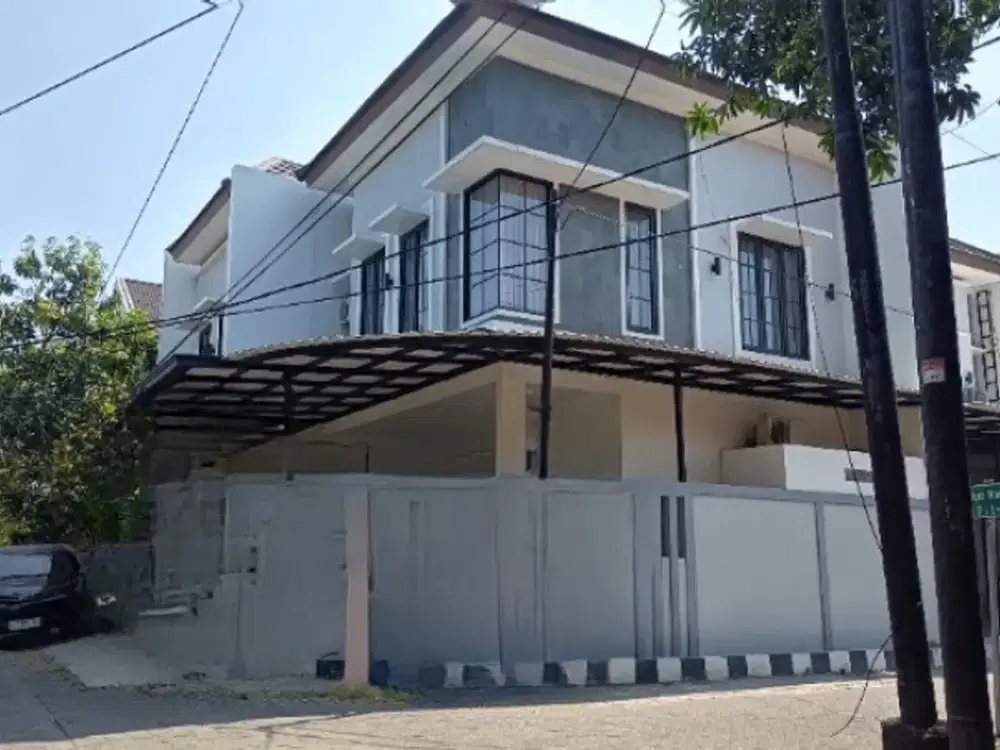 RUMAH POJOK DI JALAN KEMBAR RUNGKUT HARAPAN NEW STYLE INTERIOR
