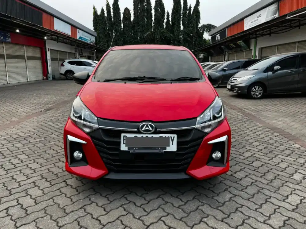 DAIHATSU AYLA R DELUXE 2021 AT FACELIFT RED