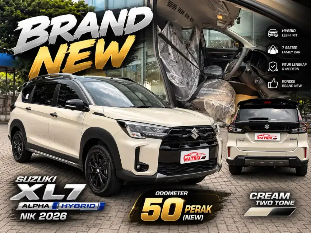 SUZUKI XL7 ALPHA HYBRID 2026!! SUZUKI XL7 ALPHA HYBRID TWO TONE 2026!!