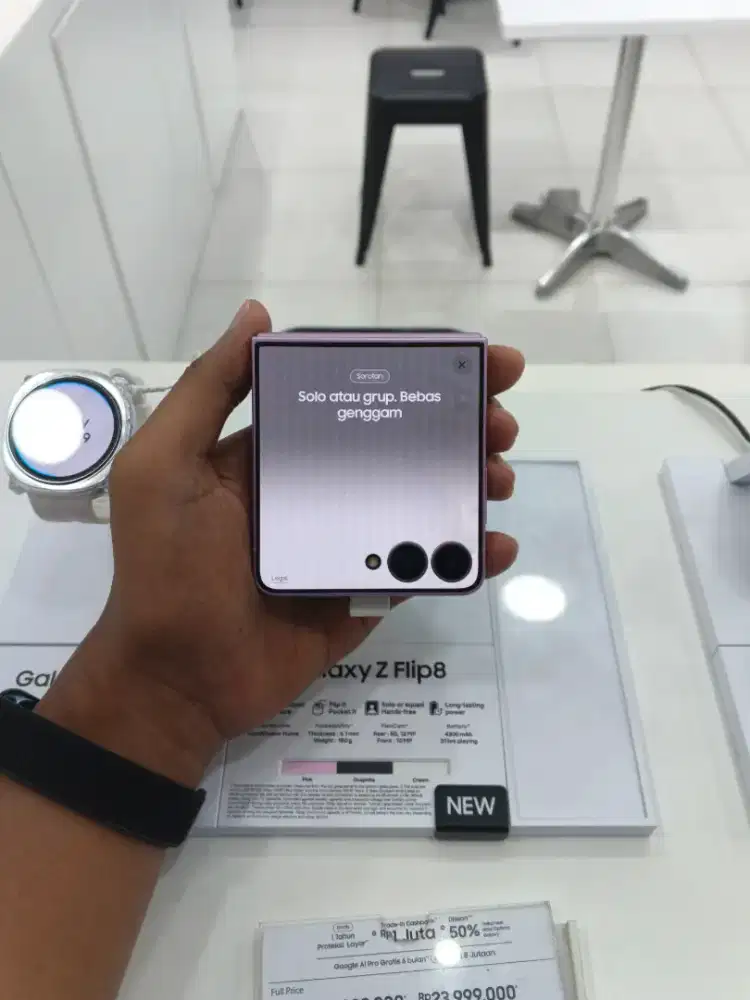 Samsung Galaxy Zflip8 5G, cicilan tanpa DP cukup KTP