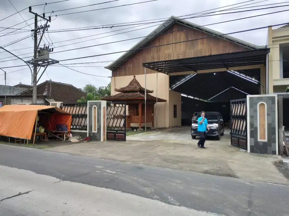 Disewakan Gudang Zona Industri Dekat Exit Tol di Dibal Ketitang Ngemplak