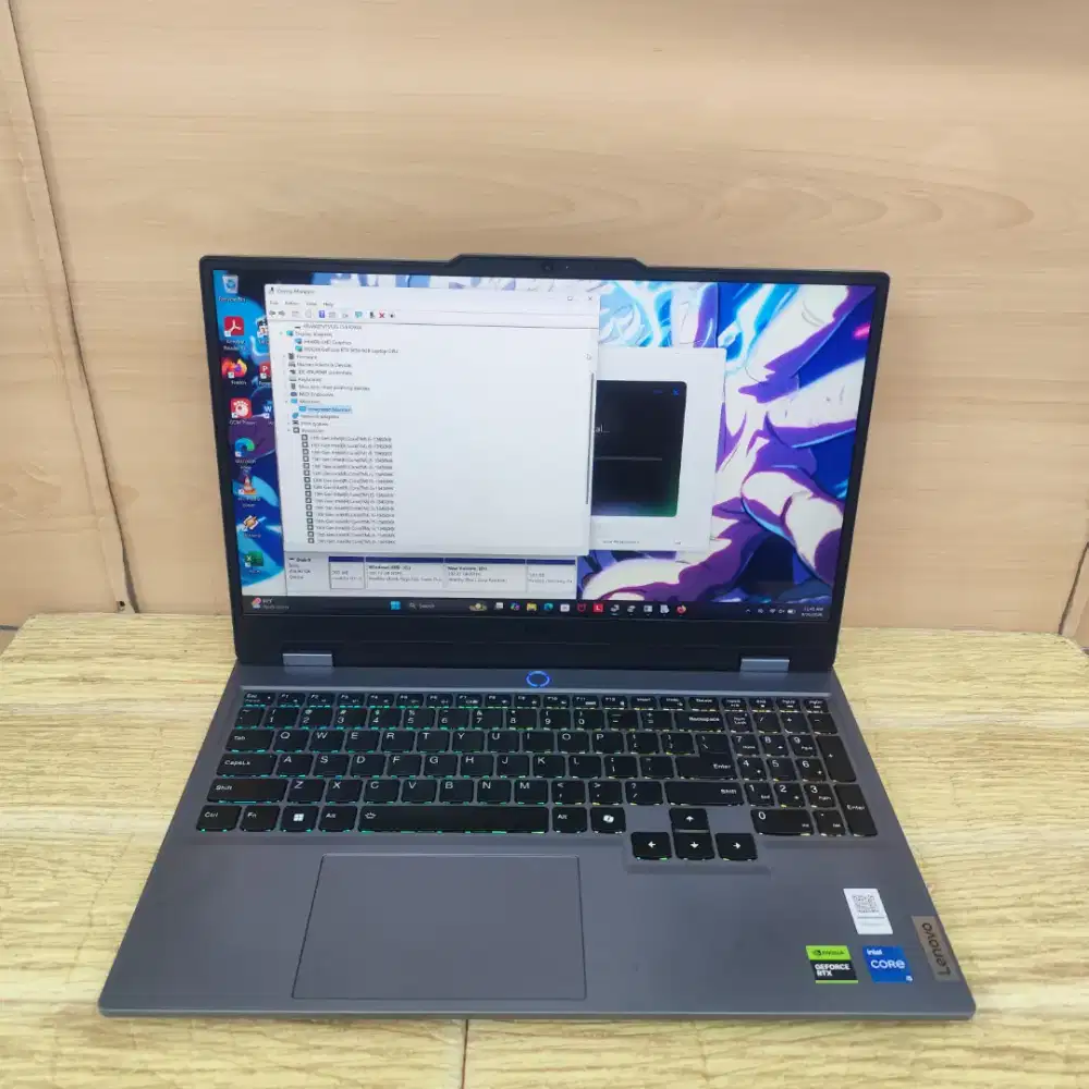 Lenovo LOQ 15irx9 Core i5-13450HX Ram 12gb SSD 512gb Rtx 3050 6gb