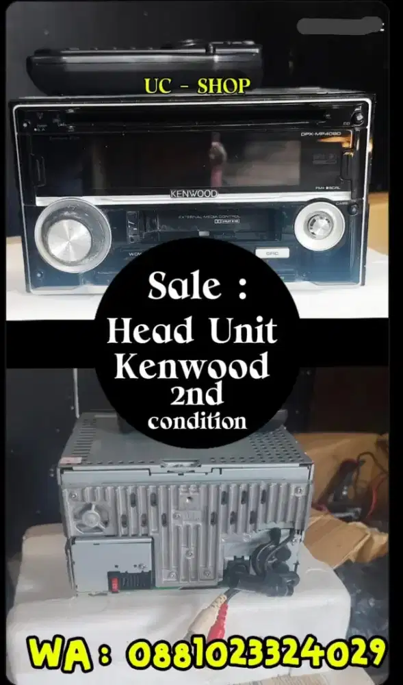 FS : Head Unit KENWOOD seri : DPX - MP4090