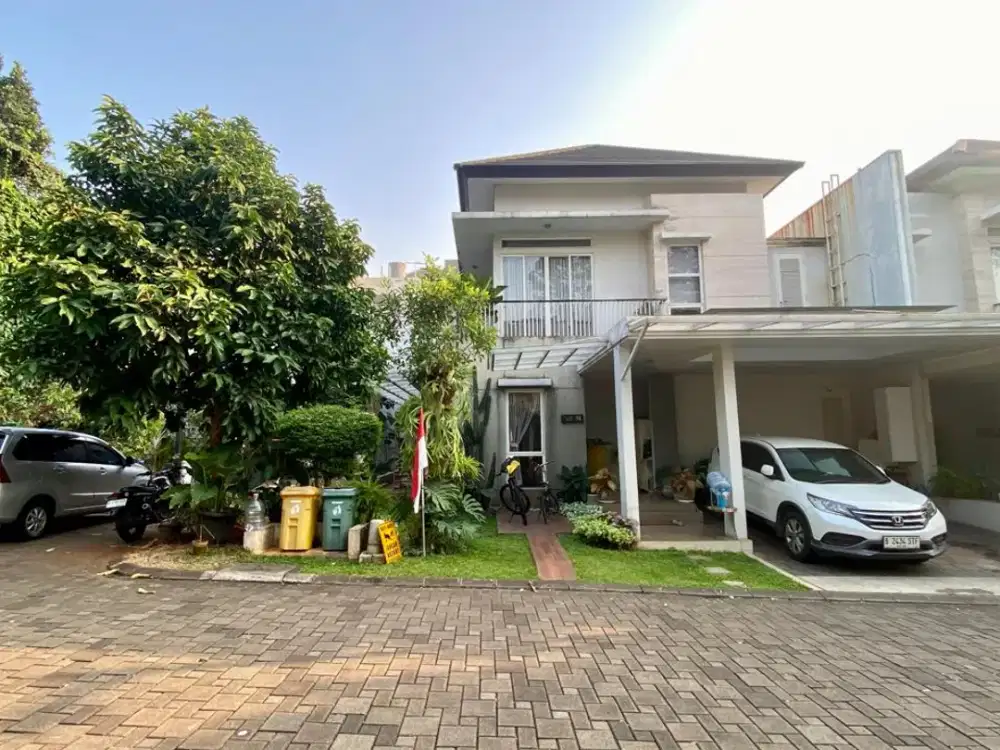 DIJUAL CEPAT MURAH RUMAH DI SERENIA HILLS VENTURE BARAT POSISI HOOK